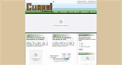 Desktop Screenshot of curralveterinaria.com.br