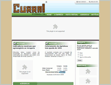 Tablet Screenshot of curralveterinaria.com.br